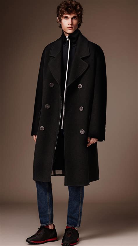 burberry cashmere wol coat|Burberry men's cashmere overcoat.